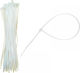 Bostik Den Braven Plastic Cable Ties 160mmx2.5mm In White Colour 100 Pieces 31918-------2