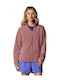 Women's Cardigan with Zipper Brown