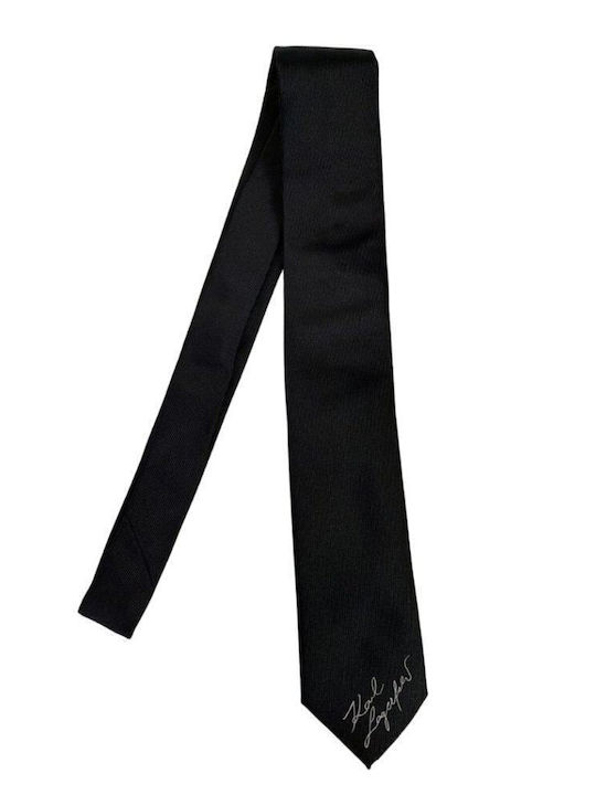 Karl Lagerfeld Men's Tie in Black Color
