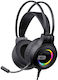 Havit H2040D Over Ear Gaming Headset με σύνδεση 3.5mm / USB