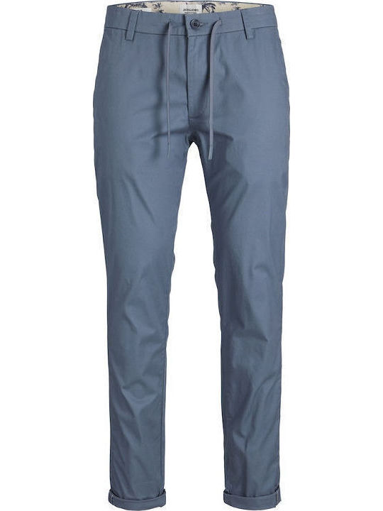 Jack & Jones Панталон Чино Еластичен Blue Light