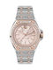 Philipp Plein Damen Uhr mit Weiß Metallarmband