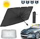 ikonka Internal Car Windshield Sunshade Umbrella 110x65cm