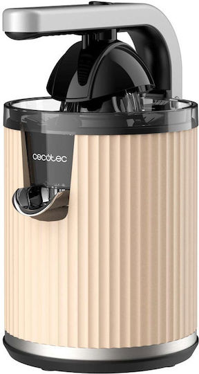 Cecotec Xqueeze RetroJuice 600 Retro Electric Juicer 600W Beige