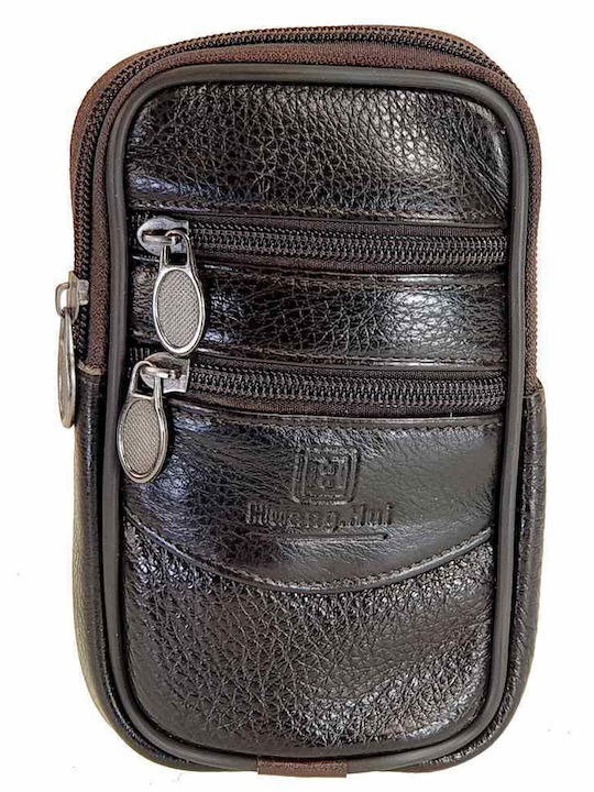 Leather Men's Bag Shoulder / Crossbody Brown