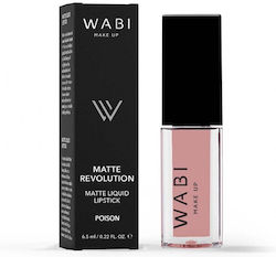 Wabi Beauty Matte Revolution Υγρό Κραγιόν Matte...