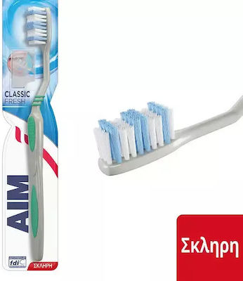 AIM Classic Fresh Manual Toothbrush Green 1pcs