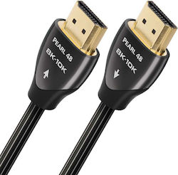Audioquest Pearl 48 HDMI 2.1 HDMI Male - HDMI Male 0.6m Black Audioquest Pearl 48 HDMI 2.1 HDMI Male - HDMI Male 0.6m Black