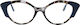 Epoka Epoka Lisi C5 Plastic Eyeglass Frame Butterfly Black