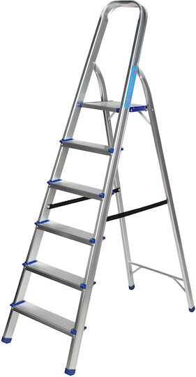 Keskor Ladder Aluminum with 5+1 Steps