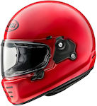 Arai Concept-Xe Sports Red Cască de motocicletă Față întreagă ECE 22.06 1500gr cu Pinlock