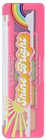 Sunkissed Eye Shadow Palette in Solid Form Shine Bright No color code found. 4.5gr