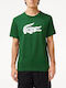 Lacoste T-shirt Bărbătesc cu Mânecă Scurtă Verde