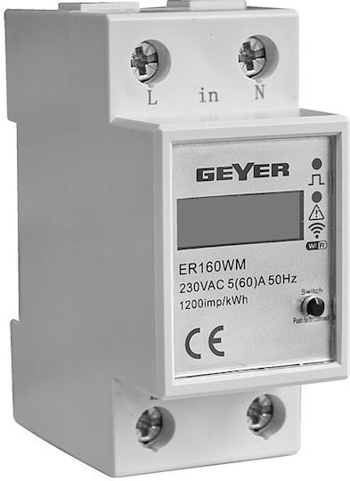 Geyer Energy Analyzer Electric Panel Meter ER160WM