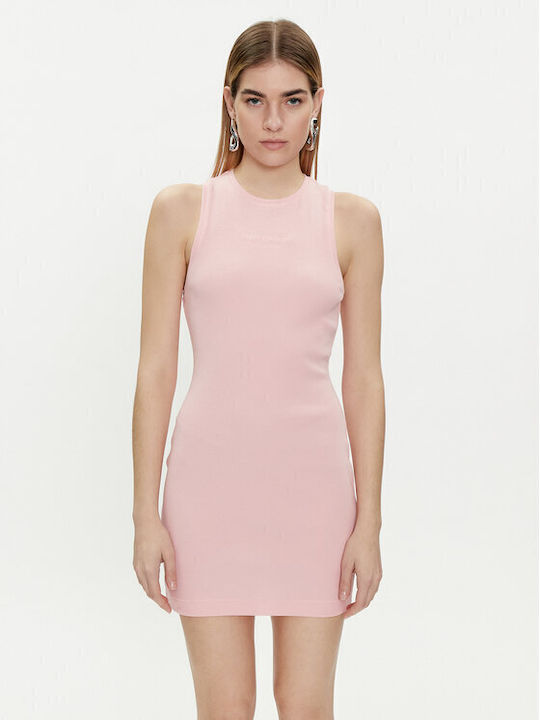 Juicy Couture Καλοκαιρινό Mini Φόρεμα Ροζ