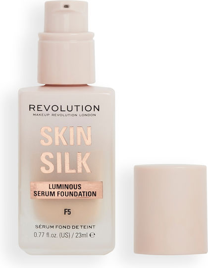 Fond de ten ser Silk Makeup Revolution 23ml (diverse nuanțe) - F5