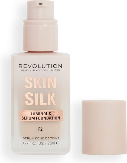 Fond de ten ser Silk Revolution Makeup 23ml (diverse nuanțe) - F2
