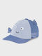 Mayoral Kids' Hat Jockey Fabric Blue