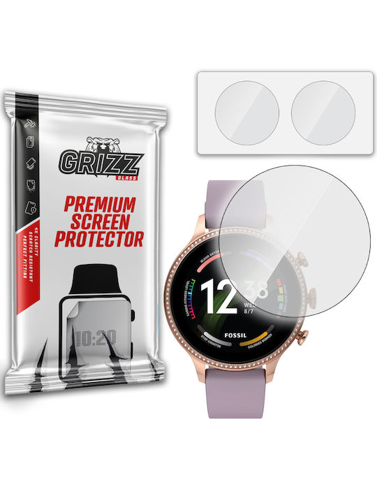 GrizzGlass Hybridglass Tempered Glass για το Apple Watch 40mm 1τμχ