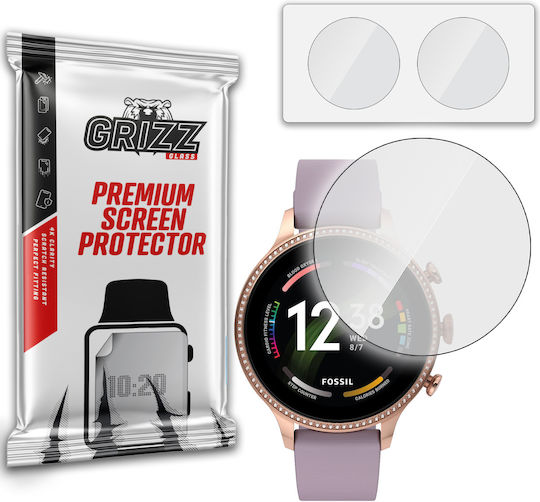 GrizzGlass Hybridglass Gehärtetes Glas für das Apple Watch 40mm,Apple Watch 4/5/6/SE 40mm 1Stück