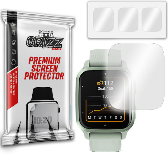 GrizzGlass Hydrofilm Displayschutzfolie für das Garmin Venu SQ 1Stück
