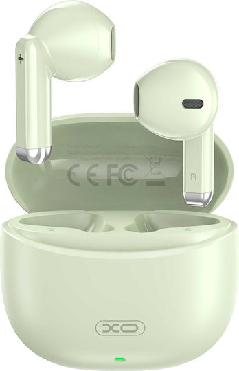 XO X33 Tws In-ear Bluetooth Handsfree Căști cu Carcasă de Încărcare Verde