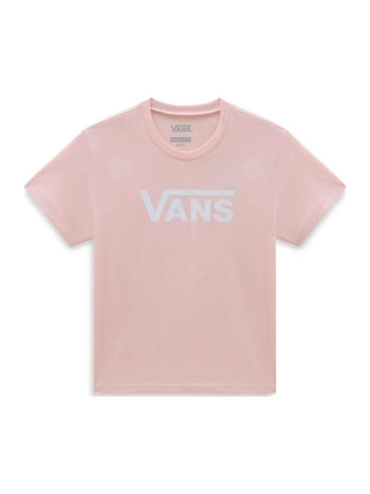 Vans Kids' T-shirt Pink Flying V Crew