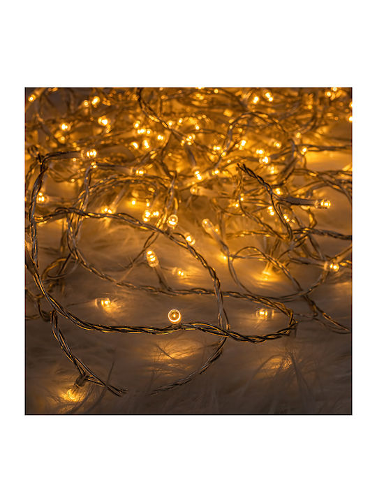 240 Christmas Lights LED Warm White in String