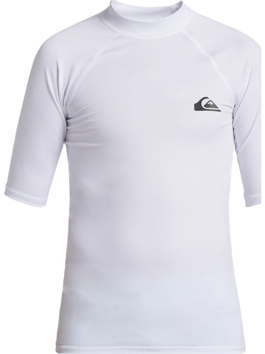 Quiksilver Everyday Kinder Badeanzug Rashguard Weiß