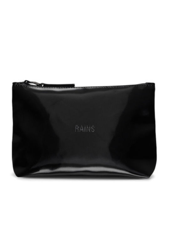 Rains Toiletry Bag In Black Colour 21cm