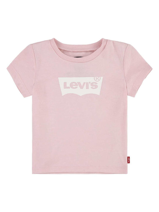 Levi's Kids' Blouse Short Sleeve Pink