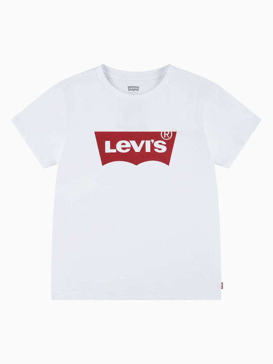 Levi's Kinder Shirt Kurzarm Weiß