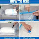Tpster Plastic Storage Bag For Clothes Airtight and with Vacuum 80x130cm 1pcs