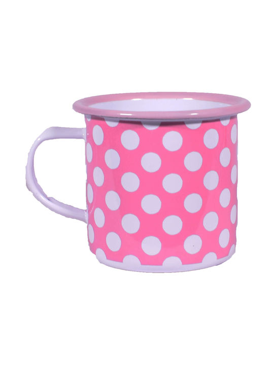 Πουά Mug Pink