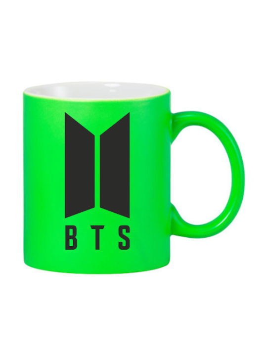 Bts Tasse Keramik Grün 325ml 1Stück