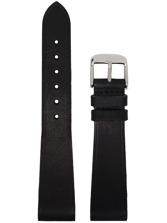 VStraps Δερμάτινο Λουράκι Μαύρο 20mm