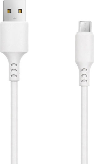 Setty Regulär USB 2.0 auf Micro-USB-Kabel Weiß 1m 1Stück