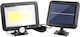 Forever Light Waterproof Solar LED Flood Light 8W Cold White 6000K with Motion Sensor IP65