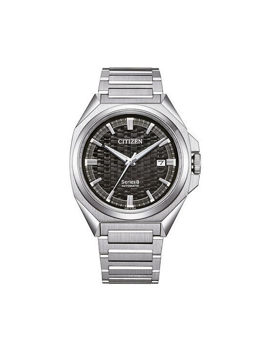 Citizen Series 8 Watch Automatic with Silver Metal Bracelet