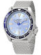 Seiko 5 Sports Ανδρικό Ρολόι 42.5mm Αυτόματο με Μπλε Μεταλλικό Μπρασελέ