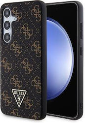 Guess 4g Triangle Back Cover Synthetic Black (Galaxy S24)