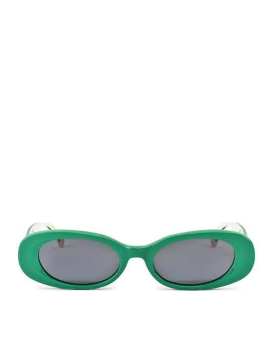 Oscar & Frank Citra Unisex Sonnenbrille mit Grü...