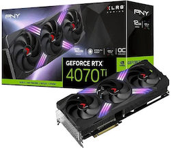 PNY GeForce RTX 4070 Ti Super 16GB GDDR6X Gaming Verto Epic-X RGB Graphics Card