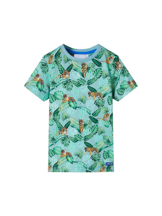 vidaXL Kids T-shirt Light Green