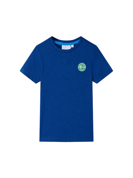 vidaXL Kids T-shirt dark blue