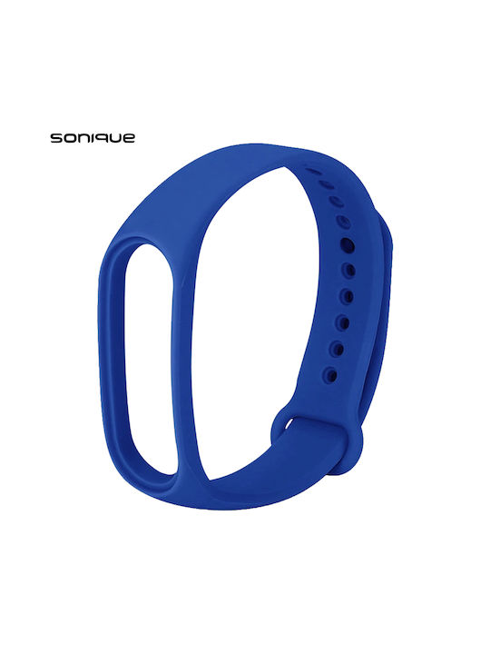 Sonique Color Каишка Тъмносин (Mi Band 3/Mi Smart Band 4 - Ми Банд 3/Ми Смарт Банд 4)