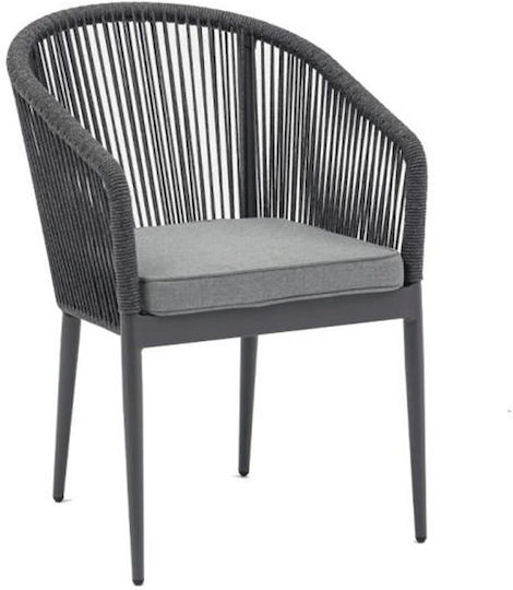 Sessel Altina Grey 57x62x81cm Sessel Altina Grey 57x62x81cm