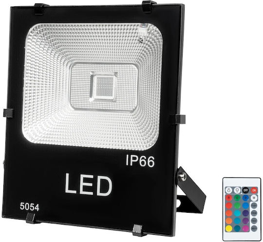GloboStar Wasserdicht LED Flutlicht 50W RGB mit Fernbedienung IP65