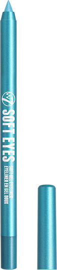 W7 Cosmetics W7 Soft Eyes Gel Μαλακό Μολύβι Ματιών Blue #0000ff