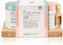 The Fuzzy Duck A Moment Of Calm Set ( Jasmín & Eukalyptus, Růže & Broskev ) - Dárková Sada